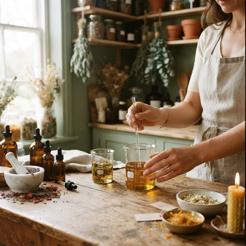 Botanical wellness products with natural ingredients